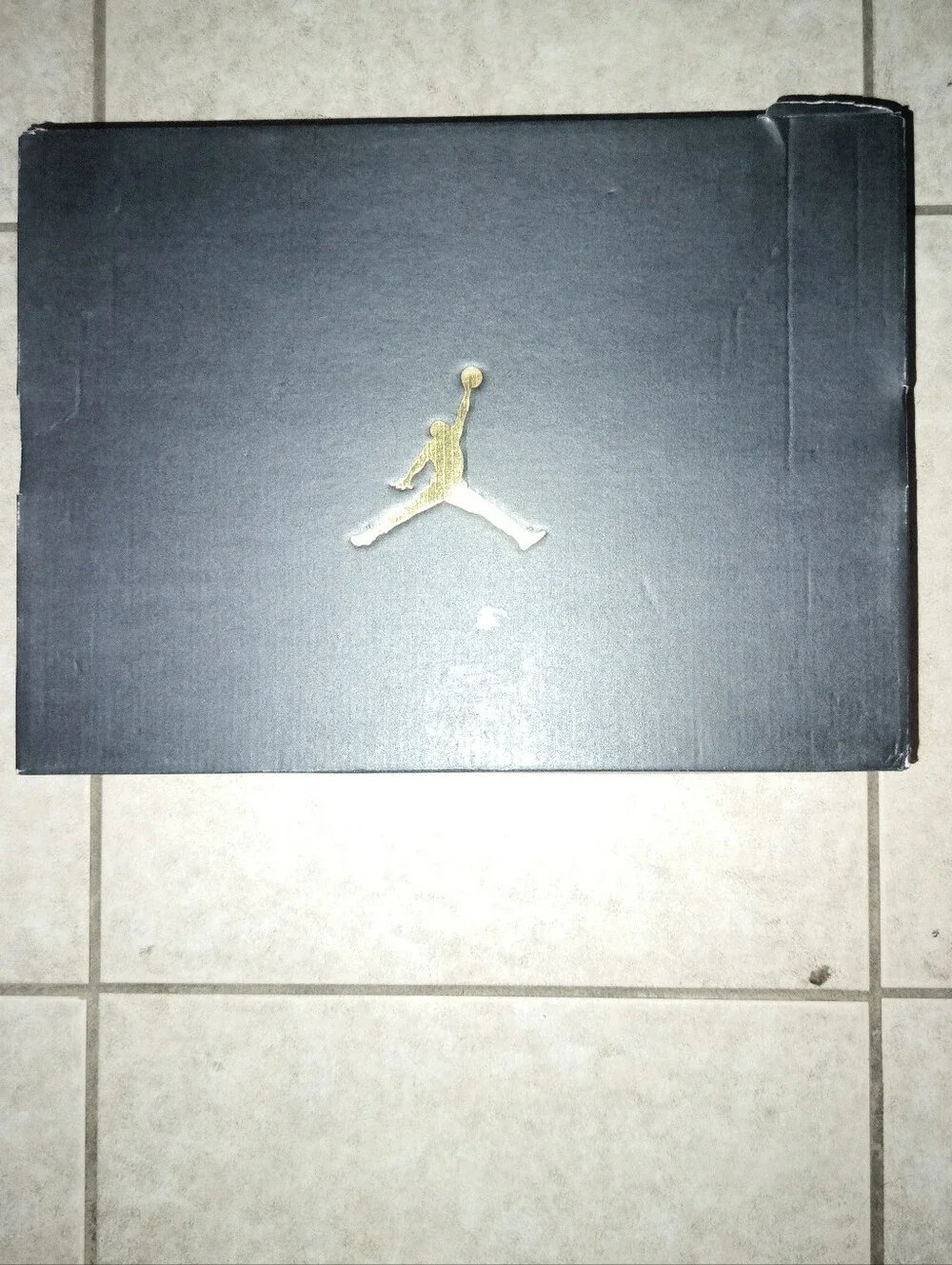 Air Jordan True Flight Men's Black White with Metallic Gold